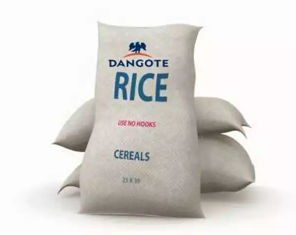 Photos: Dangote Rice Hits Nigerian Market Soon As Price Of Rice Is Set To Crash Further